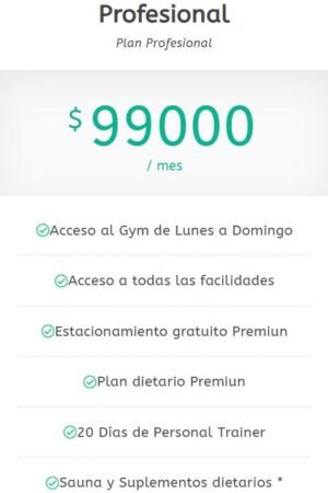 Membresia Profesional